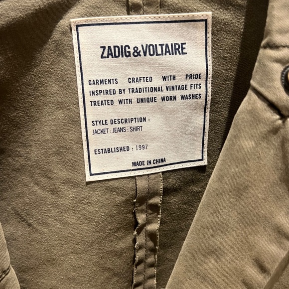 Zadig Army jacket - Picture 2 of 7